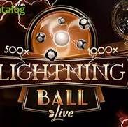 Lightning Ball logo – Live Shows by Evolution at Begamestar