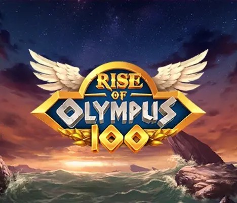 Official Slots logo: Rise of Olympus 100 by Play’n GO at Begamestar